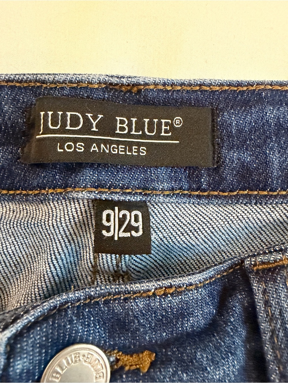 Judy Blue Dark Blue High-Rise Straight Jeans - Picture 3 of 9